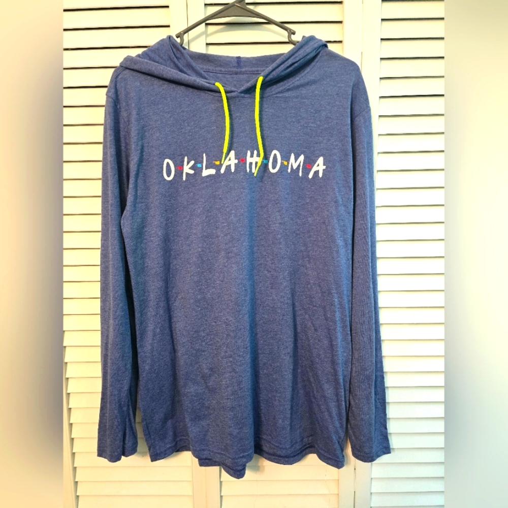 Long sleeve hooded T-shirt